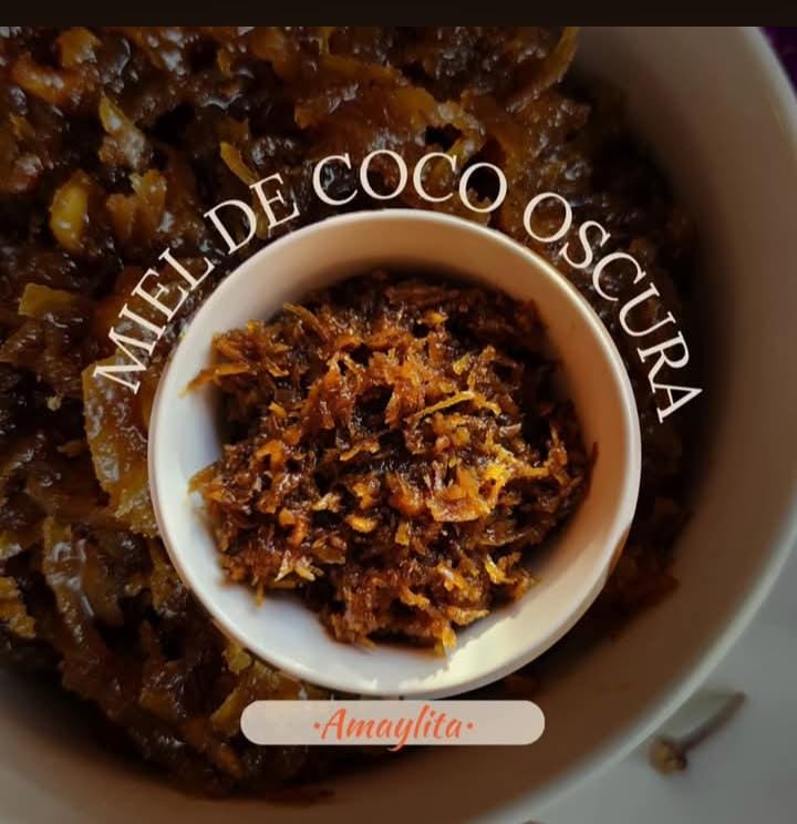Miel de coco oscura